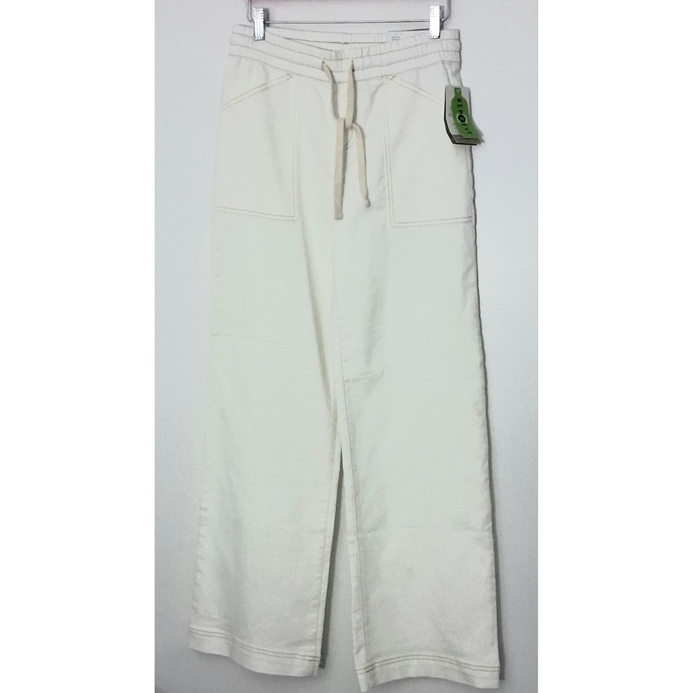 Natural Reflections Pants Size S Daybreak Knit Jogger Wide Leg Drawstring NEW